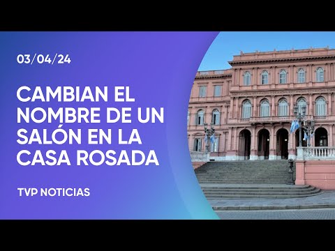 El Gobierno cambiÃ³ el nombre del âSalÃ³n de los Pueblos Originariosâ por âHÃ©roes de Malvinasâ