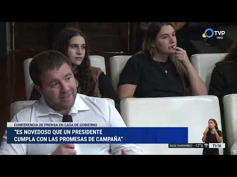 El Gobierno dice tener el compromiso de los gobernadores para apoyar la ley bases