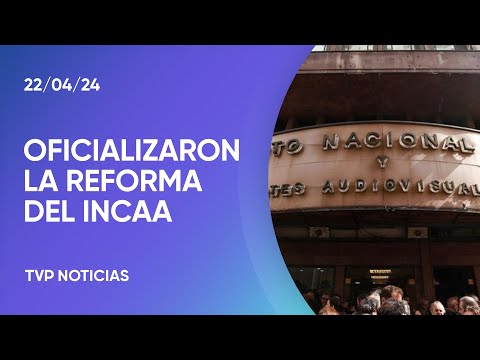 El Gobierno oficializó la modificación de la estructura organizativa del INCAA El Gobierno oficializó la modificación de la estructura organizativa del INCAA