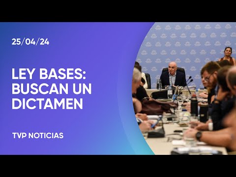 El oficialismo en Diputados busca lograr dictamen para la ley Bases El oficialismo en Diputados busca lograr dictamen para la ley Bases