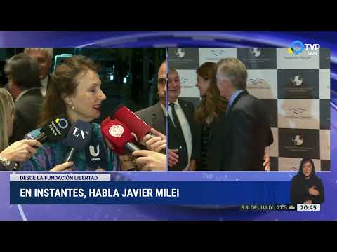 En instantes habla Milei en la Fundación Libertad En instantes habla Milei en la Fundación Libertad