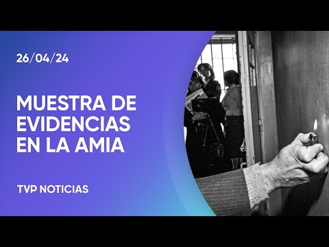 Evidencias: exposición de fotos inéditas en la AMIA