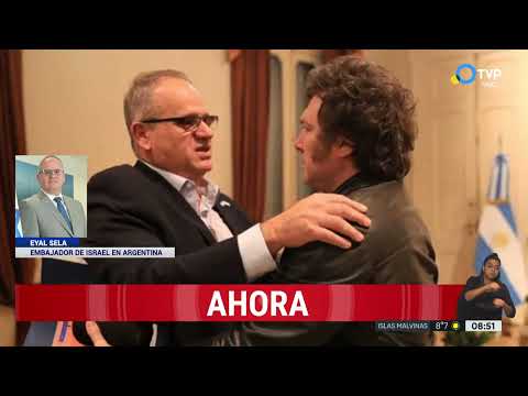 Eyal Sela, embajador de Israel en Argentina: “Agradecemos al Presidente y al Gobierno” Eyal Sela, embajador de Israel en Argentina: “Agradecemos al Presidente y al Gobierno”