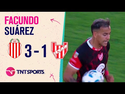 Facundo #SuÃ¡rez descontÃ³ para #Instituto ante #BarracasCentral