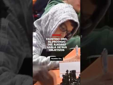 Faustino Oro, el prodigio de 10 años que derrotó en ajedrez a Magnus Carlsen, habla de sus objetivos Faustino Oro, el prodigio de 10 años que derrotó en ajedrez a Magnus Carlsen, habla de sus objetivos