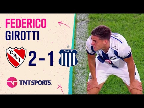 Federico #Girotti descontó para #Talleres ante #Independiente Federico #Girotti descontó para #Talleres ante #Independiente