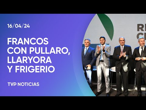 Francos se reunió con gobernadores en Santa Fe
