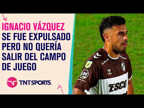 ¡Insólita situación en Platense-Godoy! Ignacio Vázquez vio la tarjeta roja pero no quiso salir ¡Insólita situación en Platense-Godoy! Ignacio Vázquez vio la tarjeta roja pero no quiso salir