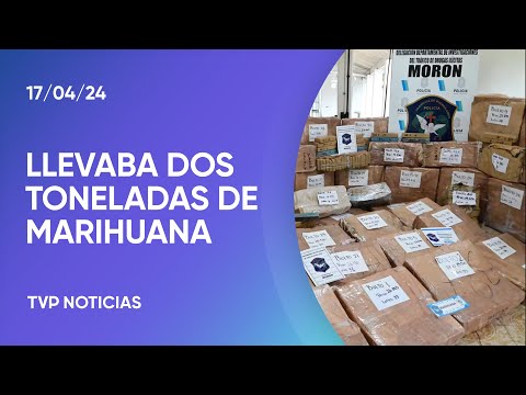 Interceptaron una camioneta que transportaba casi dos toneladas de marihuana Interceptaron una camioneta que transportaba casi dos toneladas de marihuana