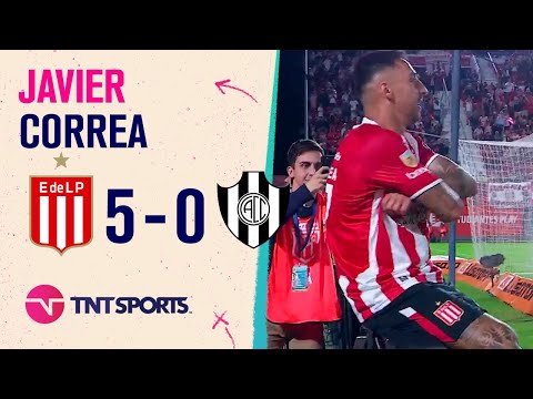 Javier #Correa tambiÃ©n se anotÃ³ en la goleada de #Estudiantes frente a #CentralCÃ³rdoba