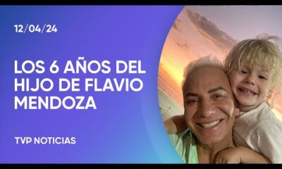 La felicidad de Flavio Mendoza por el cumple de su hijo