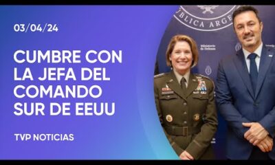 La jefa del Comando Sur de EEUU en la Casa Rosada