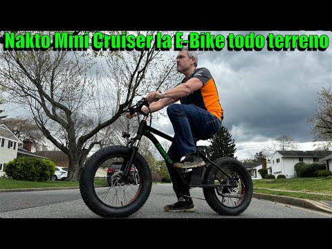 La Nakto Mini Cruiser E Bike todo terreno, con este modelo no tienes pierde