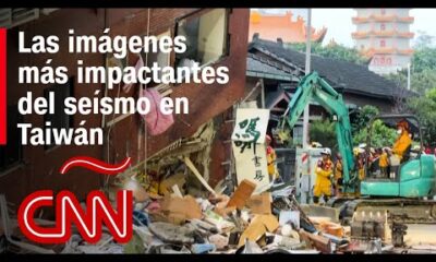 Las imágenes y las noticias del terremoto en Taiwán de magnitud 7,4 que sacudió el país