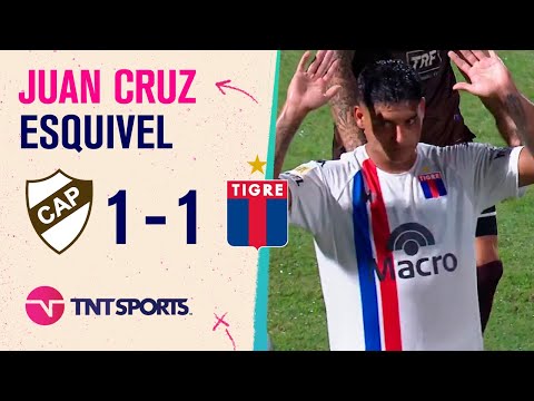 Ley del ex para Juan Cruz #Esquivel que iguala el marcador para #Tigre ante #Platense