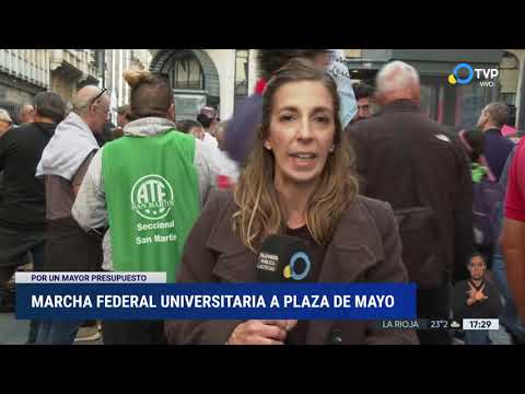 Marcha Federal Universitaria por mayor presupuesto