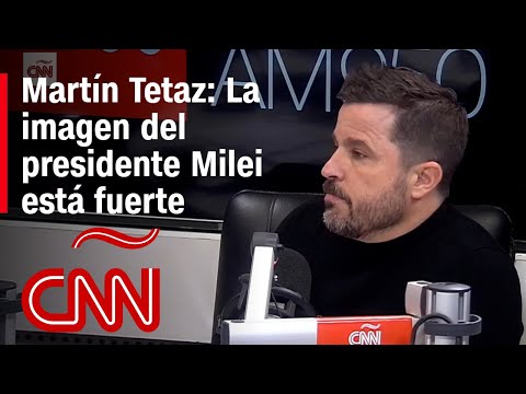 Martín Tetaz: La imagen del presidente Milei está fuerte Martín Tetaz: La imagen del presidente Milei está fuerte