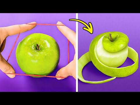 Métodos para Pelar Frutas que Ahorran Tiempo ⏱️🍏🍌 Métodos para Pelar Frutas que Ahorran Tiempo ⏱️🍏🍌