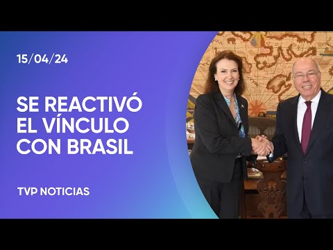 Mondino se reunió con el canciller de Brasil Mondino se reunió con el canciller de Brasil