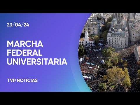 Multitudinaria Marcha Federal Universitaria, más de 1 millón de personas movilizadas en todo el país Multitudinaria Marcha Federal Universitaria, más de 1 millón de personas movilizadas en todo el país