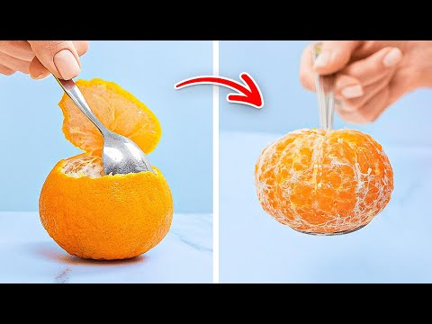 Nuevas Formas Fáciles de Cortar y Pelar Frutas y Más Trucos Útiles para Cualquier Ocasión 🍊🛠️ Nuevas Formas Fáciles de Cortar y Pelar Frutas y Más Trucos Útiles para Cualquier Ocasión 🍊🛠️