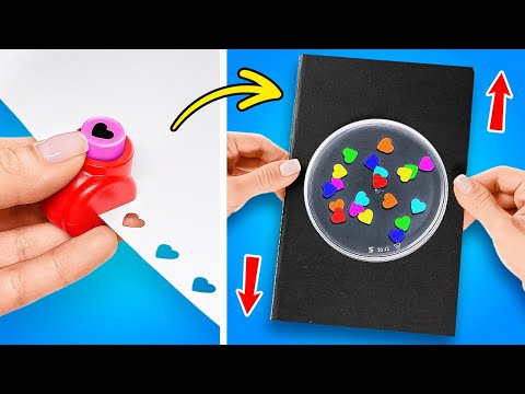 Nuevos Trucos y Gadgets para la Escuela 😎📚 Impresiona a Tus Amigos con estos Divertidos DIY’s Nuevos Trucos y Gadgets para la Escuela 😎📚 Impresiona a Tus Amigos con estos Divertidos DIY’s