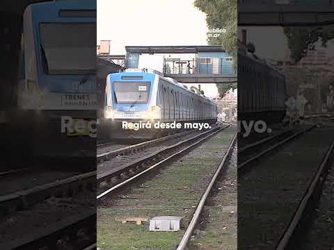 Oficializaron el aumento de los trenes