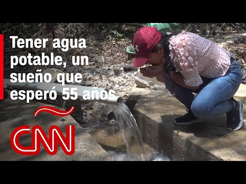 Por primera vez este pueblo en Honduras tiene agua potable en tuberías Por primera vez este pueblo en Honduras tiene agua potable en tuberías