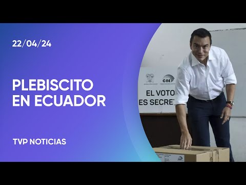 Respaldo a las medidas de seguridad planteadas por el presidente en Ecuador