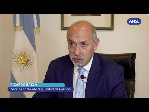 Ricardo Bazla, Secr. de Ética Pública y Control de Gestión Ricardo Bazla, Secr. de Ética Pública y Control de Gestión