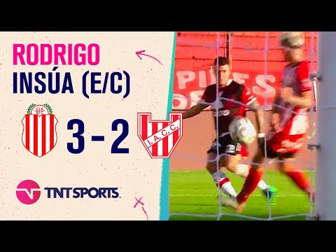 Rodrigo #InsÃºa, en contra, hace ilusionar a #Instituto con el empate frente a #BarracasCentral