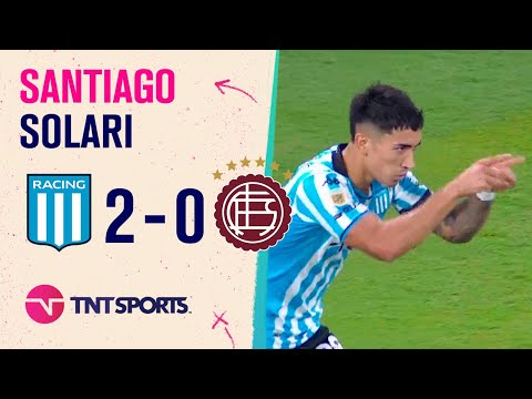 Santiago #Solari, con un GOLAZO para #Racing, aumentó la ventaja ante #Lanús Santiago #Solari, con un GOLAZO para #Racing, aumentó la ventaja ante #Lanús