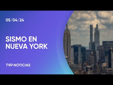 Un sismo de 4,8 sacudió Nueva York, Nueva Jersey y sus alrededores Un sismo de 4,8 sacudió Nueva York, Nueva Jersey y sus alrededores