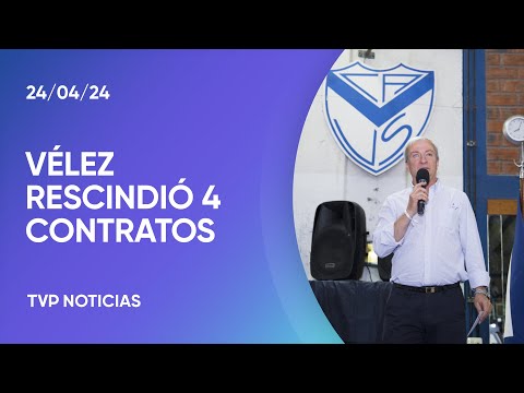 Vélez rescindió los contratos con Abiel Osorio, José Florentín y Braian Cufré Vélez rescindió los contratos con Abiel Osorio, José Florentín y Braian Cufré