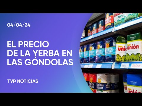 Yerba mate: rige la desregulaciÃ³n del precio