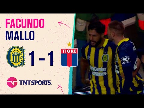 Â¡AgÃ³nico empate del Canalla! ð¡ðµ Facundo #MallÃ³ igualÃ³ el encuentro entre #RosarioCentral y #Tigre