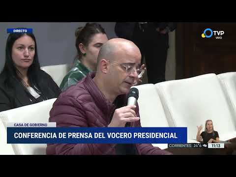 Adorni: “Mañana paran los que quieren seguir haciendo de la Argentina un camino de servidumbre”
