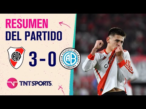 Â¡El Millonario venciÃ³ al Pirata en el Monumental! | #River 3-0 #Belgrano | Resumen