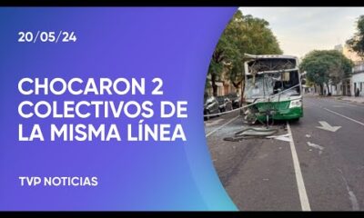 Al menos 17 heridos por el choque de dos colectivos en Chacarita