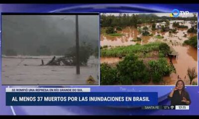 Al menos 37 muertos por las inundaciones en Brasil