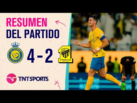 Al Nassr GOLEÃ al equipo de GALLARDO con un CRISTIANO HISTÃRICO| #AlNassr 4-2 #AlIttihad | Resumen