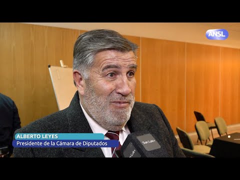 Alberto Leyes, presidente de la Cámara de Diputados