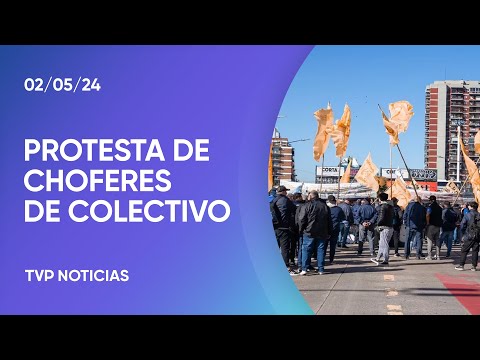 AMBA: protesta de choferes de la línea 60 en Puente Saavedra AMBA: protesta de choferes de la línea 60 en Puente Saavedra