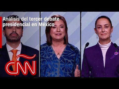Análisis del tercer debate por la presidencia de México