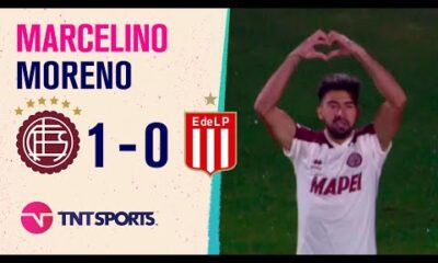 Â¡PERO QUÃ GOLAZO! ð¥ Marcelino #Moreno culminÃ³ una gran jugada y #Lanus le gana a #Estudiantes