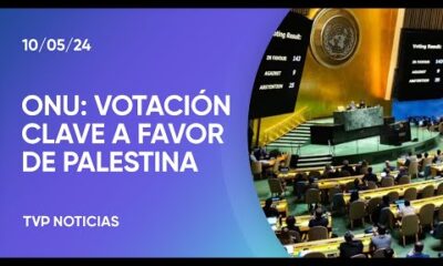 Asamblea de la ONU aprueba ingreso de Palestina e Israel refuerza su ofensiva a Gaza