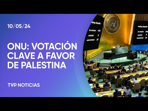 Asamblea de la ONU aprueba ingreso de Palestina e Israel refuerza su ofensiva a Gaza