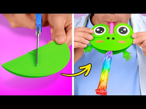 Asombrosas Manualidades de Papel & Bricolajes de Cartón para la Escuela y el Hogar 🌟🎨 Asombrosas Manualidades de Papel & Bricolajes de Cartón para la Escuela y el Hogar 🌟🎨