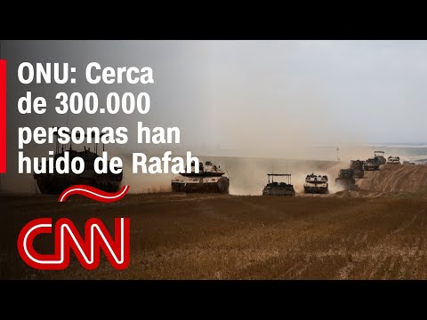 Aumentan los muertos en Gaza mientras más gente huye de Rafah por la guerra