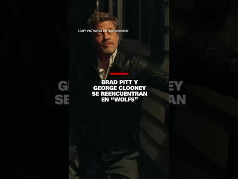 Brad Pitt y George Clooney se reencuentran en “Wolfs” Brad Pitt y George Clooney se reencuentran en “Wolfs”
